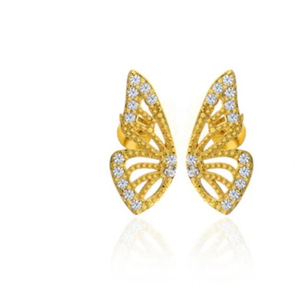 Anuja Tolia Butterfly Kisses Stud Earrings - Picture 1 of 7